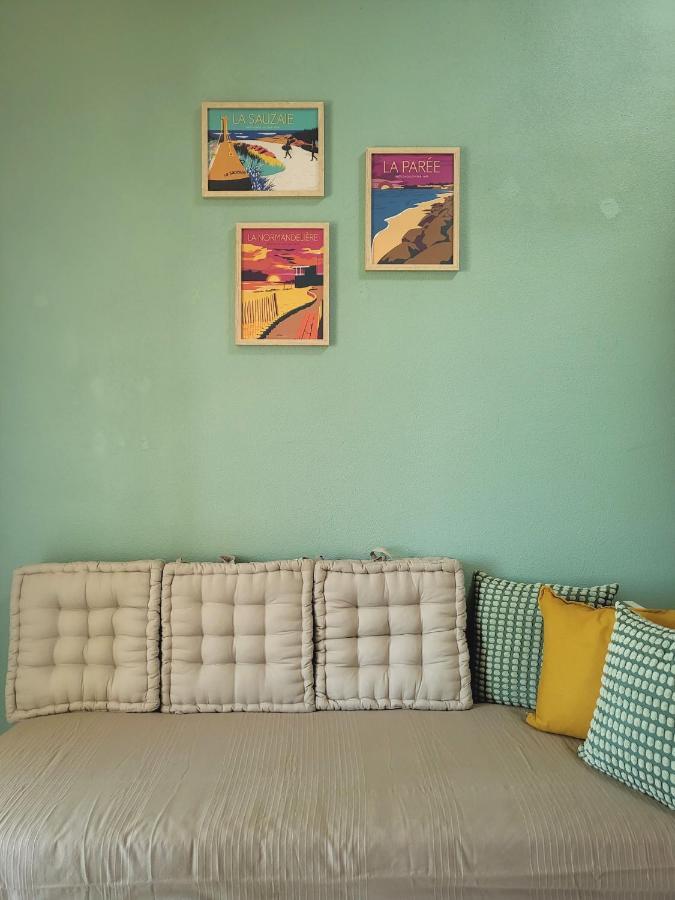 Appart Breti Plage 3 - Duplex Avec Parking Bretignolles-sur-Mer Bagian luar foto